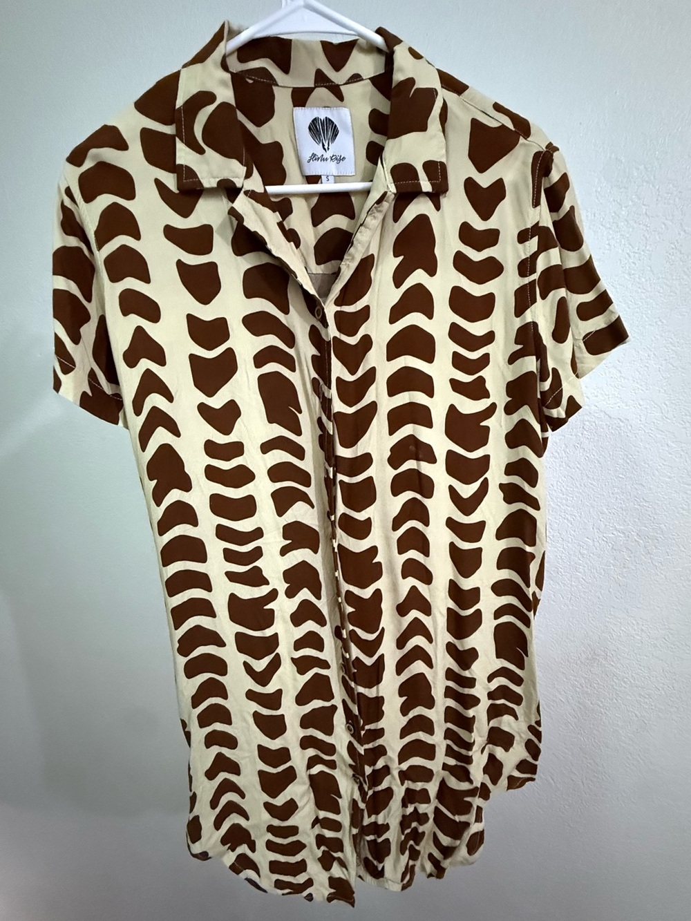 Hebrew cone aloha shirt dress - Picture 2 of 3
